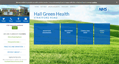 Desktop Screenshot of hallgreenhealth.co.uk